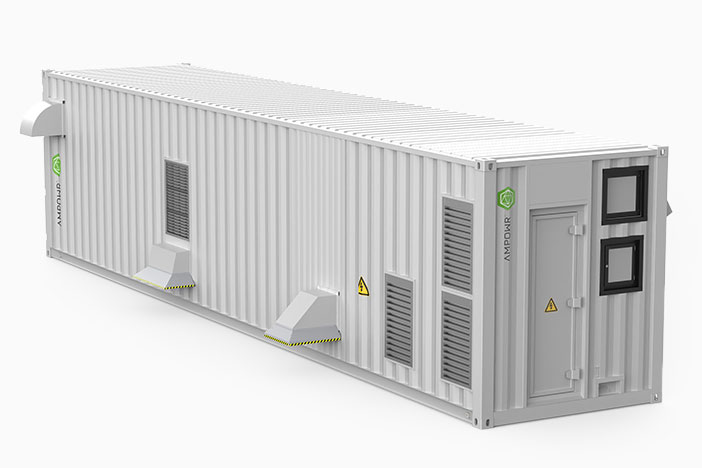 Battery Energy Storage Systems AmpiFARM Ampowr 40ft